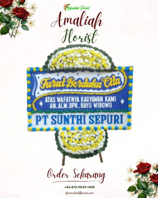 Papan Bunga Duka di Ngawen