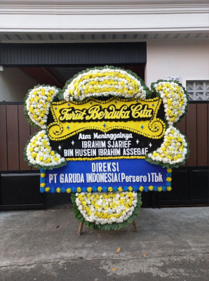 Papan Bunga Duka di Ngawen