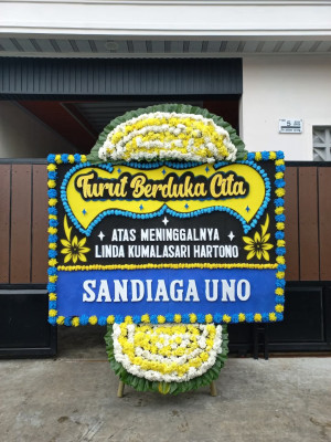 Papan Bunga Duka di Ngawen